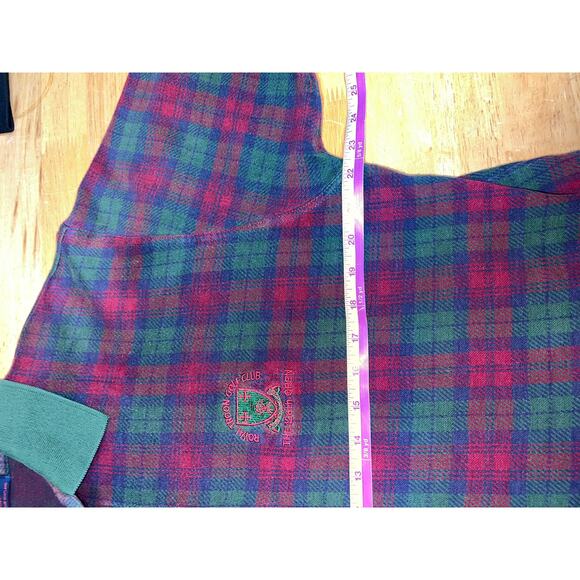 Vintage Royal Troon Golf Polo Shirt 126th Open Scotland Golfing Club Large - Picture 8 of 9